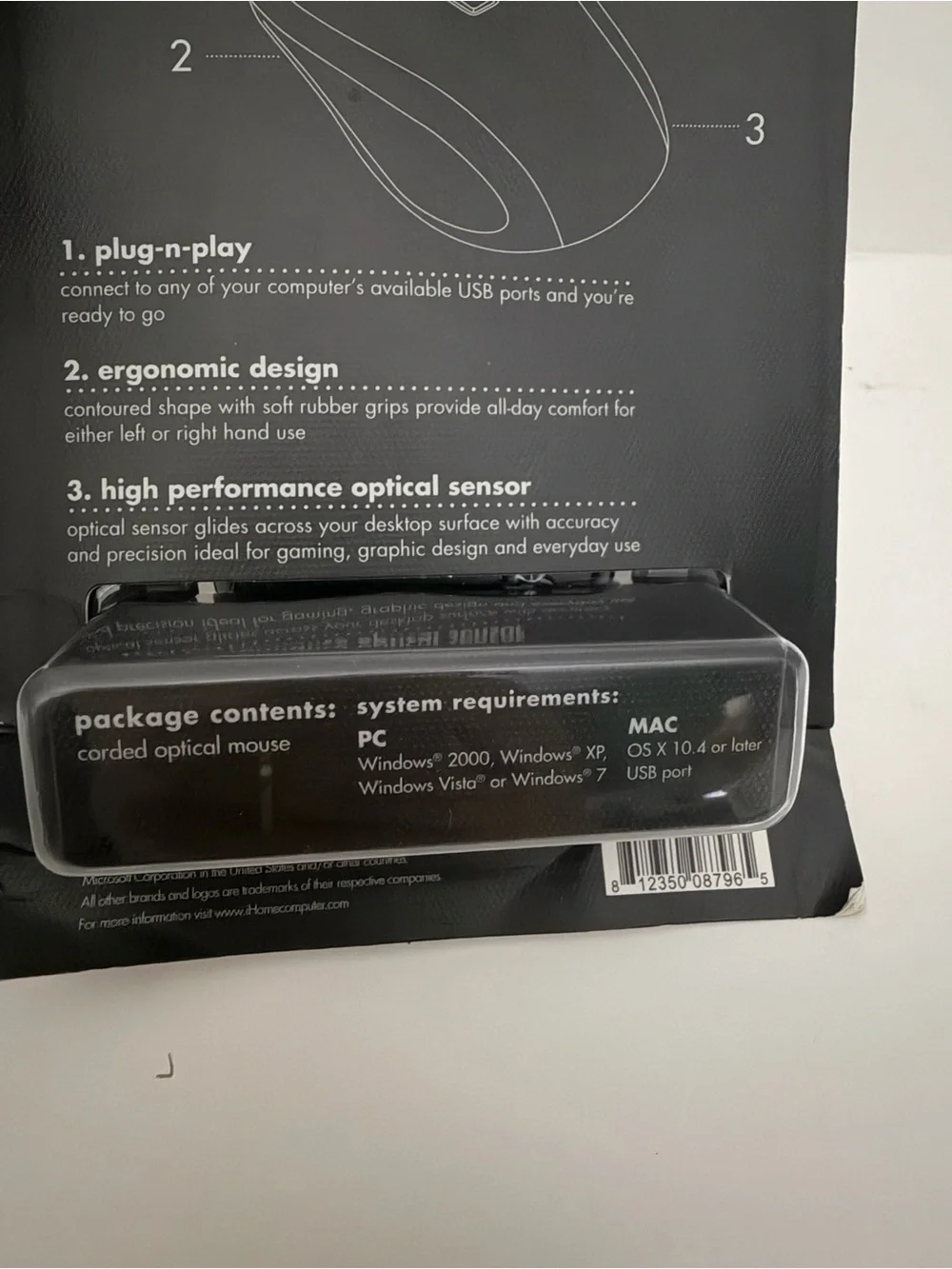 iHome corded optical